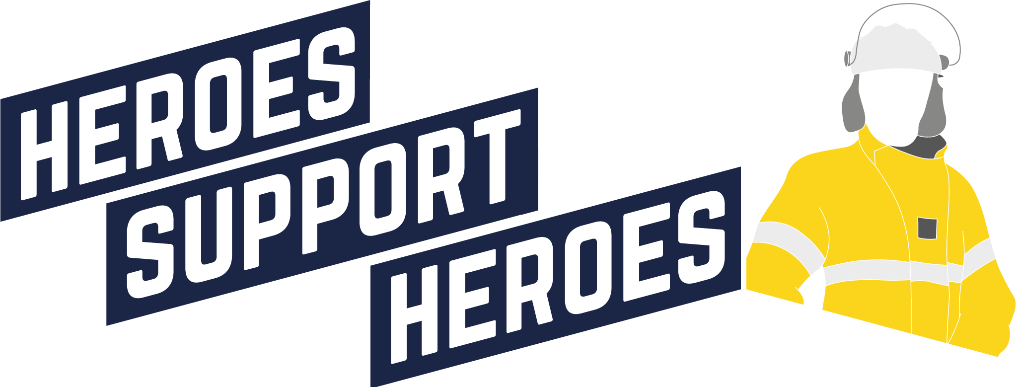 Heroes Support Heroes logo